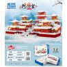 FUN IMAGINATION LZ8224 8224 non  CẢNH TUYẾT CUNG ĐIỆN EFANG bộ đồ chơi xếp lắp ráp ghép mô hình Buildings 4159 khối