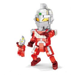 PanlosBrick 690030 Panlos Brick 690030 non  SIÊU NHÂN BẢY bộ đồ chơi xếp lắp ráp ghép mô hình Ultraman Vệ Binh Vũ Trụ Siêu Nhân Điện Quang 643 khối