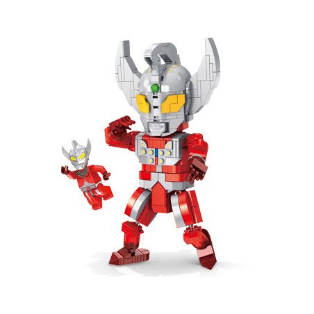 PanlosBrick 690029 Panlos Brick 690029 non  SIÊU NHÂN KHOAI MÔN bộ đồ chơi xếp lắp ráp ghép mô hình Ultraman Vệ Binh Vũ Trụ Siêu Nhân Điện Quang 579 khối