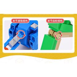 EAKI NBXJ1005 1005 non  XE RỒNG NỔ XINQI STEGOSAURUS bộ đồ chơi xếp lắp ráp ghép mô hình 126 khối