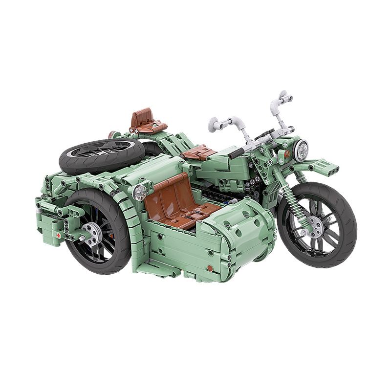 UBTECH JRKL217 non  XE BA BÁNH BÊN CỔ ĐIỂN JIMUGO bộ đồ chơi xếp lắp ráp ghép mô hình  Kỹ Thuật Công Nghệ Cao Mô Hình Phương Tiện 1200 khối