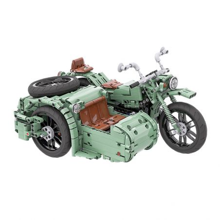 UBTECH JRKL217 non  XE BA BÁNH BÊN CỔ ĐIỂN JIMUGO bộ đồ chơi xếp lắp ráp ghép mô hình  Kỹ Thuật Công Nghệ Cao Mô Hình Phương Tiện 1200 khối