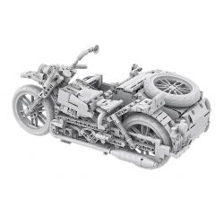 UBTECH JRKL217 non  XE BA BÁNH BÊN CỔ ĐIỂN JIMUGO bộ đồ chơi xếp lắp ráp ghép mô hình  Kỹ Thuật Công Nghệ Cao Mô Hình Phương Tiện 1200 khối