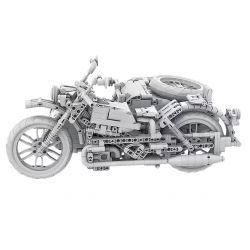 UBTECH JRKL217 non  XE BA BÁNH BÊN CỔ ĐIỂN JIMUGO bộ đồ chơi xếp lắp ráp ghép mô hình  Kỹ Thuật Công Nghệ Cao Mô Hình Phương Tiện 1200 khối