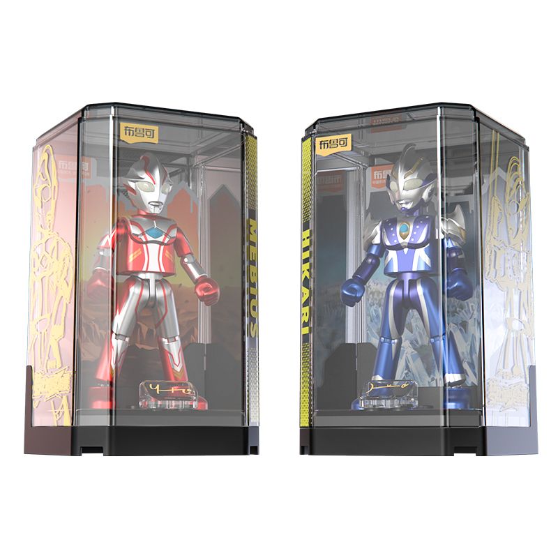 BLOKS 71226 non  ULTRA NAME BOOK HONOR EDITION HV-02 COURAGE BOND PHIÊN BẢN ĐẶC BIỆT ULTRAMAN MEBIUS & HIKARI bộ đồ chơi xếp lắp ráp ghép mô hình Vệ Binh Vũ Trụ Siêu Nhân Điện Quang