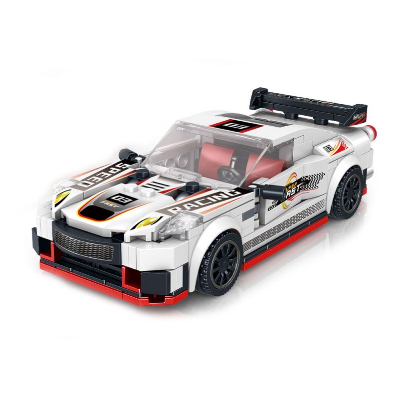 ZHEGAO QL0753-2 0753-2 non  ĐỘI ĐUA NORBU TSQ300 bộ đồ chơi xếp lắp ráp ghép mô hình