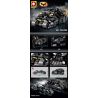 DUO LE PIN 8504 non  BATMOBILE bộ đồ chơi xếp lắp ráp ghép mô hình The  Batman Movie BATMOBILE TUMBLER Người Dơi Bảo Vệ Gotham 961 khối