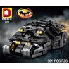 DUO LE PIN 8504 non  BATMOBILE bộ đồ chơi xếp lắp ráp ghép mô hình The  Batman Movie BATMOBILE TUMBLER Người Dơi Bảo Vệ Gotham 961 khối
