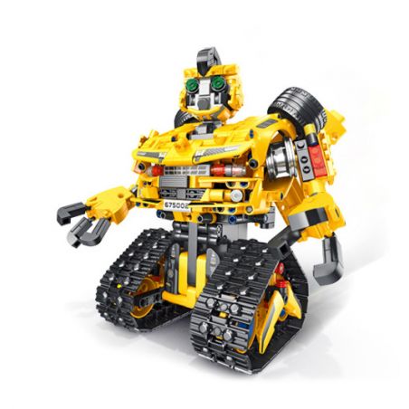 PanlosBrick 675002 Panlos Brick 675002 non  TECH MECHANIC CAR DIY LẬP TRÌNH ROBOT bộ đồ chơi xếp lắp ráp ghép mô hình 901 khối