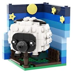 LQFUN 678-22208 22208 67822208 non  CON CỪU bộ đồ chơi xếp lắp ráp ghép mô hình SHEEP SHAPE DEMOSTRATE 142 khối