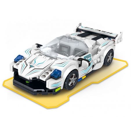 ZHEGAO QL0752-1 0752-1 non  KOENIGSEGGJESKO bộ đồ chơi xếp lắp ráp ghép mô hình KOENIGSEGG JESKO 291 khối