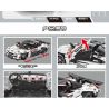 MANGE TECHNOLOGY 88015 non  APOCALYPSE GTR LÙI XE bộ đồ chơi xếp lắp ráp ghép mô hình  PORSCHE 9FF GT9-R Kỹ Thuật Công Nghệ Cao Mô Hình Phương Tiện 411 khối