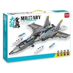 MINGDI K1088 1088 non  MÁY BAY CHIẾN ĐẤU F-18 HORNET bộ đồ chơi xếp lắp ráp ghép mô hình Military Army Quân Sự Bộ Đội 955 khối
