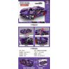 MANGE TECHNOLOGY 88014 non  TIA CHỚP LAMBORGHINI KÉO LẠI XE bộ đồ chơi xếp lắp ráp ghép mô hình  Kỹ Thuật Công Nghệ Cao Mô Hình Phương Tiện 402 khối