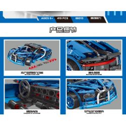 MANGE TECHNOLOGY 88013 non  BUGATTI VINH QUANG KÉO LẠI XE bộ đồ chơi xếp lắp ráp ghép mô hình  Kỹ Thuật Công Nghệ Cao Mô Hình Phương Tiện 419 khối