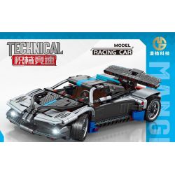 MANGE TECHNOLOGY 88012 non  XE KÉO ZONDA PAGANI bộ đồ chơi xếp lắp ráp ghép mô hình  PAGANI ZONDA Kỹ Thuật Công Nghệ Cao Mô Hình Phương Tiện 379 khối