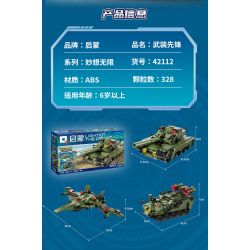 Enlighten 42112 Qman 42112 non  TIÊN PHONG CÓ VŨ TRANG bộ đồ chơi xếp lắp ráp ghép mô hình Ideas Ý Tưởng 328 khối