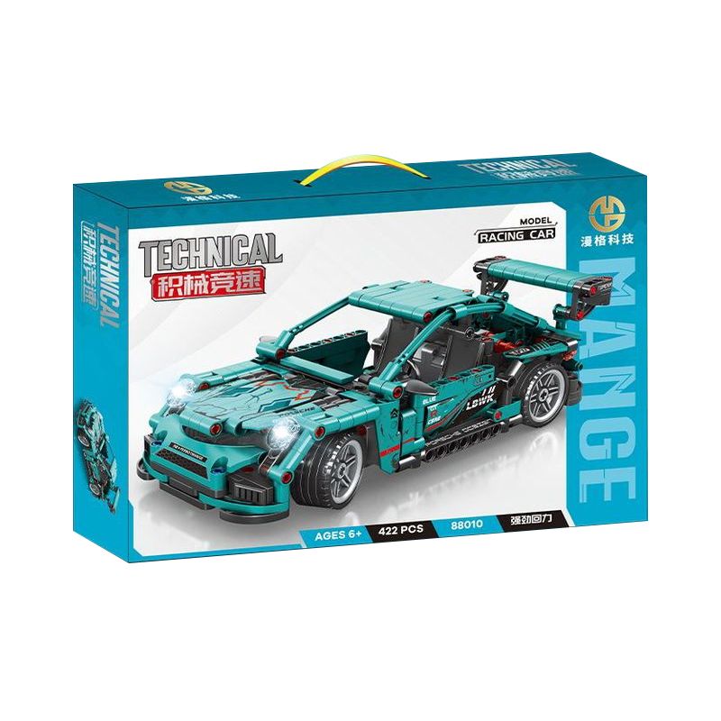 MANGE TECHNOLOGY 88010 non  HUYỀN THOẠI XE KÉO PORSCHE 911 bộ đồ chơi xếp lắp ráp ghép mô hình  Kỹ Thuật Công Nghệ Cao Mô Hình Phương Tiện 422 khối