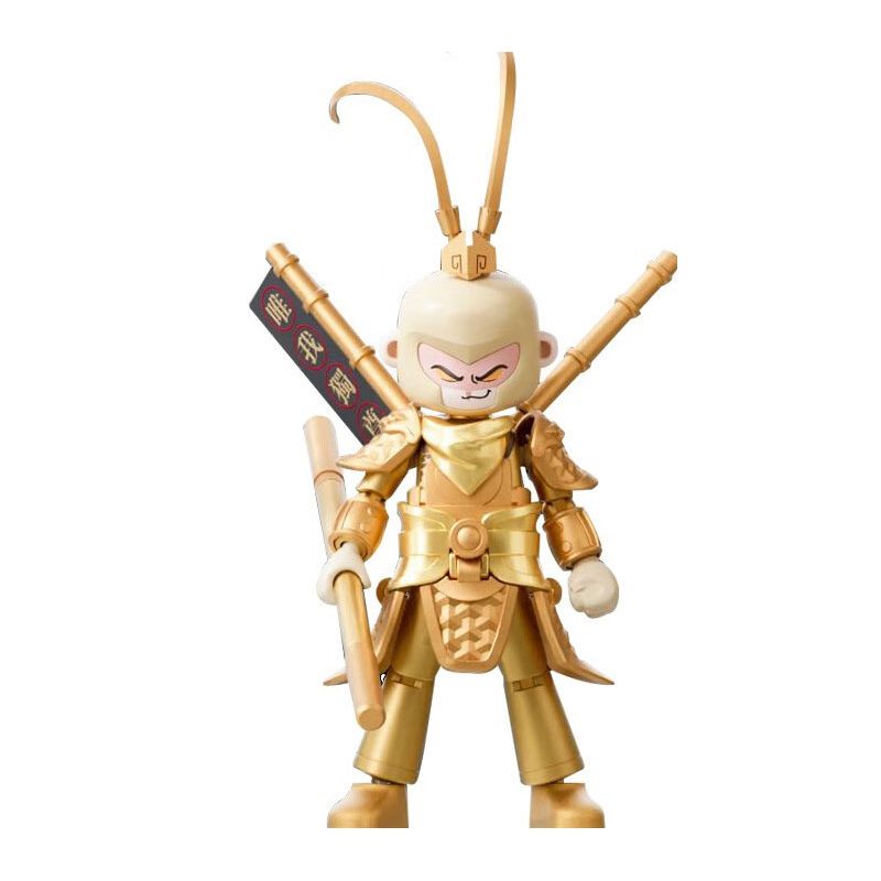 BLOKS 85007 non  TƯỢNG VÀNG HẦU VƯƠNG ASV-01 bộ đồ chơi xếp lắp ráp ghép mô hình