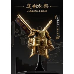 BLOKS 85007 non  TƯỢNG VÀNG HẦU VƯƠNG ASV-01 bộ đồ chơi xếp lắp ráp ghép mô hình