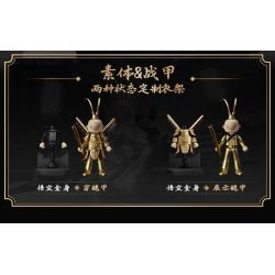 BLOKS 85007 non  TƯỢNG VÀNG HẦU VƯƠNG ASV-01 bộ đồ chơi xếp lắp ráp ghép mô hình