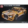 XINGYA PREMIUM 67022 non  XE ĐẦU KÉO FORD MUSTANG GT500 bộ đồ chơi xếp lắp ráp ghép mô hình MACHINE PLAYER