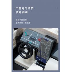 PANTASY 11001 non  MẪU XE XIAOPENG G3I bộ đồ chơi xếp lắp ráp ghép mô hình Speed Champions Racing Cars XPENG G3I Đua Xe Công Thức 617 khối