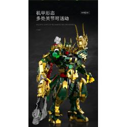 KOZOSHA 212210 non  QUAN VŨ bộ đồ chơi xếp lắp ráp ghép mô hình 1558 khối