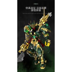 KOZOSHA 212210 non  QUAN VŨ bộ đồ chơi xếp lắp ráp ghép mô hình 1558 khối