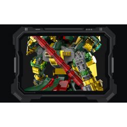 KOZOSHA 212210 non  QUAN VŨ bộ đồ chơi xếp lắp ráp ghép mô hình 1558 khối