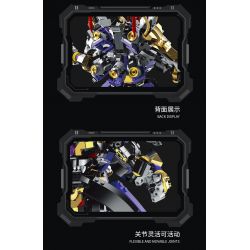 KOZOSHA 212209 non  MECHA KIỂU TRUNG QUỐC TƯỚNG QUÂN LỮ BỐ bộ đồ chơi xếp lắp ráp ghép mô hình 1448 khối