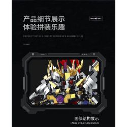 KOZOSHA 212209 non  MECHA KIỂU TRUNG QUỐC TƯỚNG QUÂN LỮ BỐ bộ đồ chơi xếp lắp ráp ghép mô hình 1448 khối