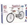DK 80007 non  NGƯỜI ANH ĐƯỜNG XE ĐẠP tỷ lệ 1:5 bộ đồ chơi xếp lắp ráp ghép mô hình  BRITISH WIND Kỹ Thuật Công Nghệ Cao Mô Hình Phương Tiện 280 khối