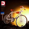 DK 80007 non  NGƯỜI ANH ĐƯỜNG XE ĐẠP tỷ lệ 1:5 bộ đồ chơi xếp lắp ráp ghép mô hình  BRITISH WIND Kỹ Thuật Công Nghệ Cao Mô Hình Phương Tiện 280 khối
