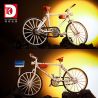 DK 80007 non  NGƯỜI ANH ĐƯỜNG XE ĐẠP tỷ lệ 1:5 bộ đồ chơi xếp lắp ráp ghép mô hình  BRITISH WIND Kỹ Thuật Công Nghệ Cao Mô Hình Phương Tiện 280 khối
