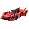 CADA DOUBLEE C63005 63005 non  SIÊU XE APE tỷ lệ 1:10 bộ đồ chơi xếp lắp ráp ghép mô hình Speed Champions Racing Cars APE SUPERCAR Đua Xe Công Thức 1823 khối