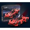 CADA DOUBLEE C63005 63005 non  SIÊU XE APE tỷ lệ 1:10 bộ đồ chơi xếp lắp ráp ghép mô hình Speed Champions Racing Cars APE SUPERCAR Đua Xe Công Thức 1823 khối