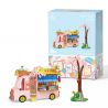 WEIGHT 2044 non  CỬA HÀNG KANTO bộ đồ chơi xếp lắp ráp ghép mô hình FAIRY TALE TOWN 473 khối