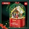 ZUANPAI Z003 non  NHÀ KẸO bộ đồ chơi xếp lắp ráp ghép mô hình Christmas CANDY HOUSE Giáng Sinh