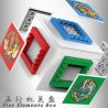 W30 non  HỘP NGŨ HÀNH bộ đồ chơi xếp lắp ráp ghép mô hình Creator PUZZLE FIVE ELEMENTS BOX Sáng Tạo 235 khối