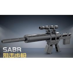 Kazi KY88005 88005 non  SÚNG MÁY HẠNG NẶNG GATLING 8 TỔ HỢP bộ đồ chơi xếp lắp ráp ghép mô hình Gun MILITARY 440 khối