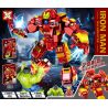 SX 4062 non  THỢ MÁY HULK bộ đồ chơi xếp lắp ráp ghép mô hình Marvel Super Heroes IRON MAN HULKBUSTER Siêu Anh Hùng Marvel 327 khối