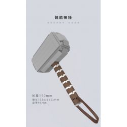 W29 non  HỘP GIẢI MÃ NỘI TẠNG THOR'S HAMMER THẾ HỆ THỨ 6 bộ đồ chơi xếp lắp ráp ghép mô hình Creator PUZZLE DECRYPT BOX Sáng Tạo
