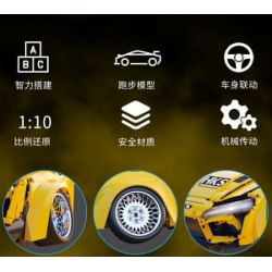 K BOX 10249 non  TOYOTA SUPRA 1:10 tỷ lệ 1:10 bộ đồ chơi xếp lắp ráp ghép mô hình  Kỹ Thuật Công Nghệ Cao Mô Hình Phương Tiện 2628 khối