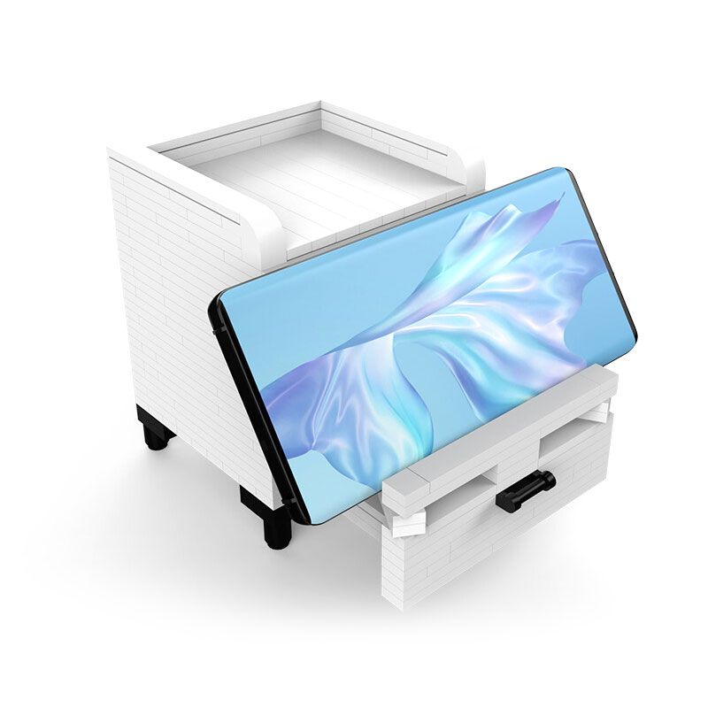 W53 non  BÀN ĐẦU GIƯỜNG MA THUẬT bộ đồ chơi xếp lắp ráp ghép mô hình Creator PUZZLE DECRYPT BOX Sáng Tạo