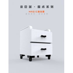 W53 non  BÀN ĐẦU GIƯỜNG MA THUẬT bộ đồ chơi xếp lắp ráp ghép mô hình Creator PUZZLE DECRYPT BOX Sáng Tạo