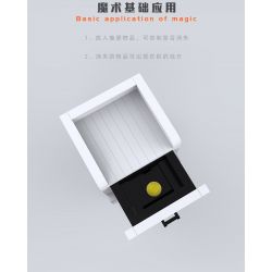 W53 non  BÀN ĐẦU GIƯỜNG MA THUẬT bộ đồ chơi xếp lắp ráp ghép mô hình Creator PUZZLE DECRYPT BOX Sáng Tạo