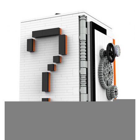 W52 non  MA THUẬT AN TOÀN bộ đồ chơi xếp lắp ráp ghép mô hình Creator PUZZLE DECRYPT BOX Sáng Tạo