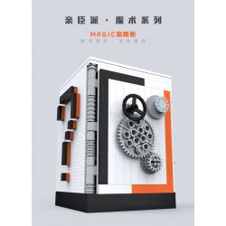 W52 non  MA THUẬT AN TOÀN bộ đồ chơi xếp lắp ráp ghép mô hình Creator PUZZLE DECRYPT BOX Sáng Tạo