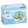 WEKKI 506111 non  TẮM BONG BÓNG bộ đồ chơi xếp lắp ráp ghép mô hình ONE ROOM BUBBLE'S BATHROOM 362 khối